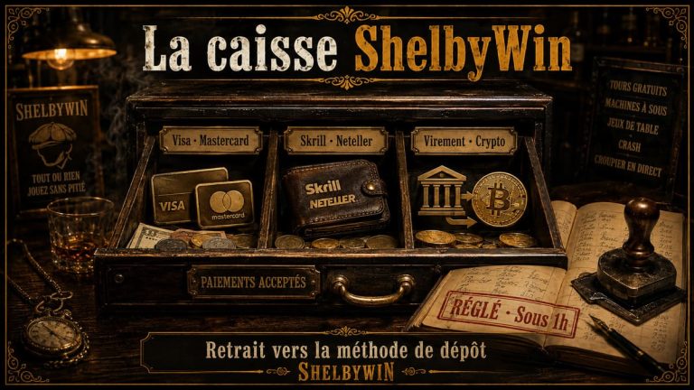 Shelby Win Casino moyens paiement
